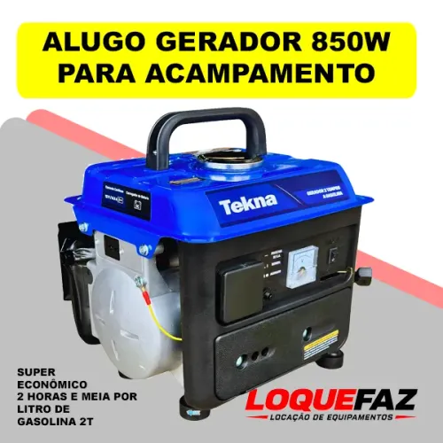 GERADOR A GASOLINA PARA ALUGAR EM ARAGUAÍNA