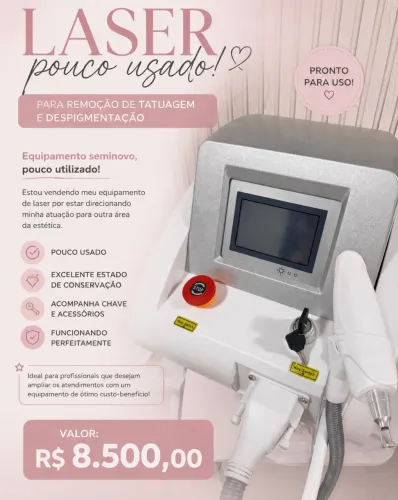 Laser para despigmentação 