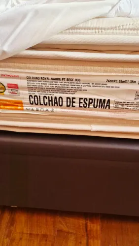 Cama box e colchao Casal