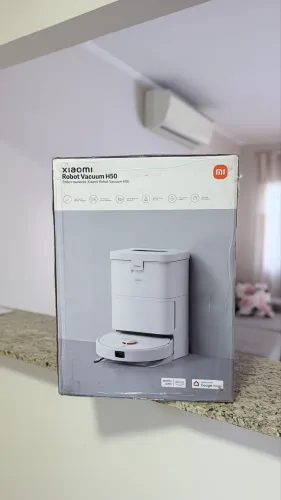 Robô Aspirador Xiaomi Vacuum H50 Lançamento 2026 Autolimpante