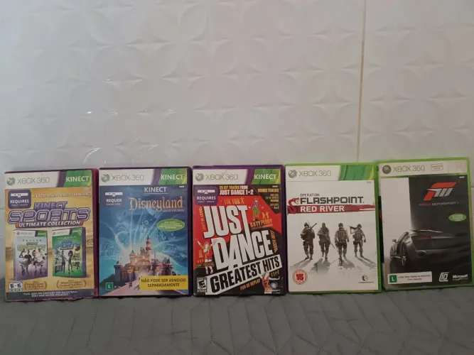 TROCO jogos de Xbox 360(originais) por jogos de Nintendo Wii