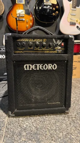 Meteoro Star Black 8 amplificador pequeno pra baixo cubo caixa