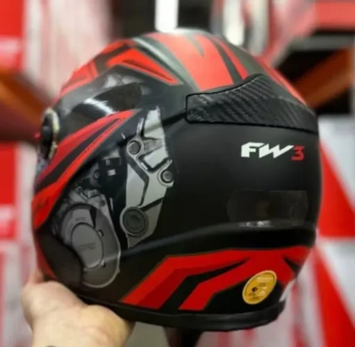 2 CAPACETES FW3 GT PRA VENDER LOGO, IMPECÁVEIS!