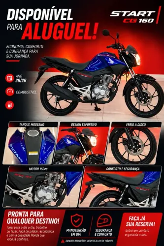 Locação de moto