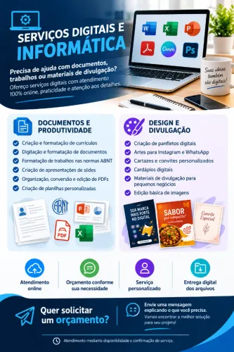 SERVIÇOS DIGITAIS E INFORMÁTICA