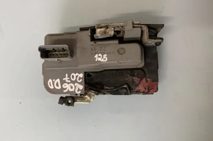Fechadura Porta - Peugeot 206 207 Dianteira Direita