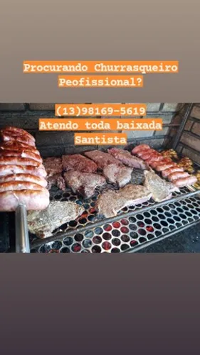 Churrasqueiro Profissional.