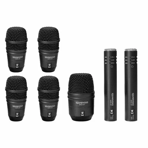 Microfones Bateria Soundvoice SKD 07