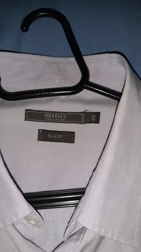 Camisas sociais manga longa 100% algodao tamanhos 3 e 4