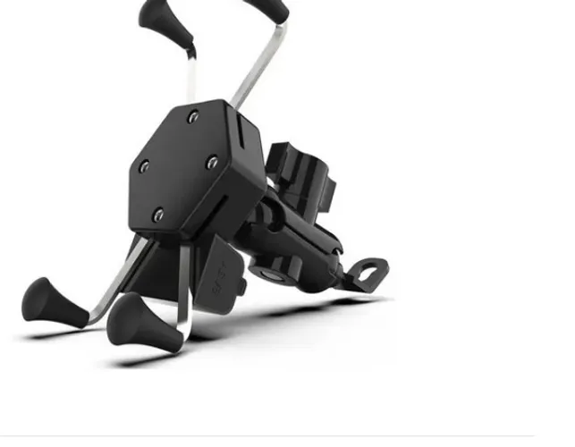 Suporte Celular Universal Garra para Moto Com Carregador novo