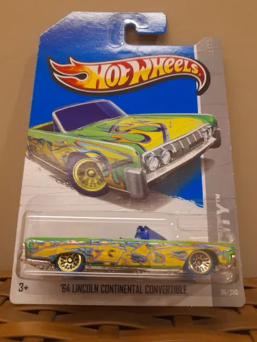HOT WHEELS 64 LINCOLN CONTINENTAL CONVERTIBLE