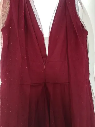 Vestido longo de festa 