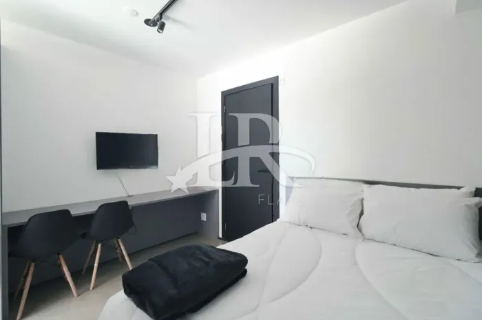 LR Flats - Flat tipo studio com lazer completo para venda ou locação em Moema