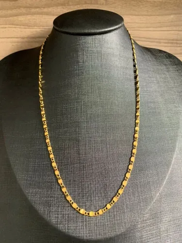 Cordão Masculino Banhadas Ouro 18k