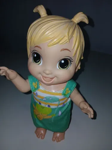 Boneca Baby Alive, original,usado,Gotta Bounce Doll, 459,00 loja, 150,00.