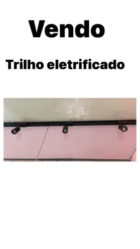 Kit trilho eletrificado spot em led