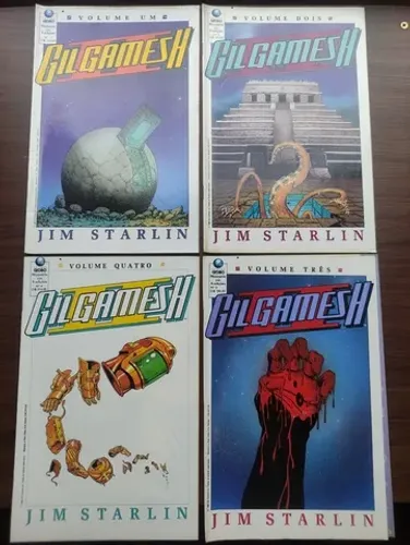 Coleção Gilgamesh Completa Mangá HQ Antigo Editora Abril