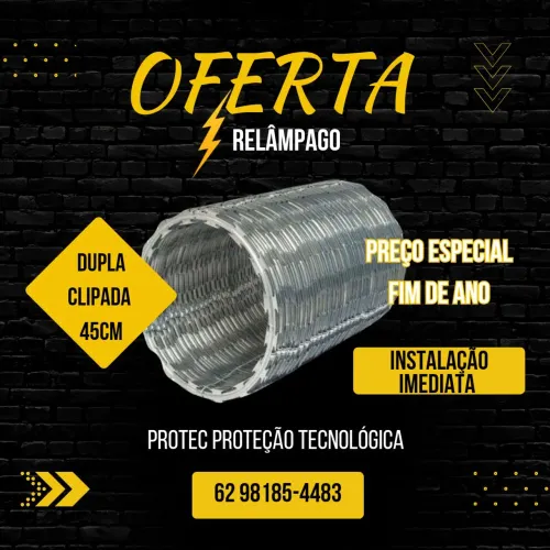 Concertina dupla 45cm preço especial 
