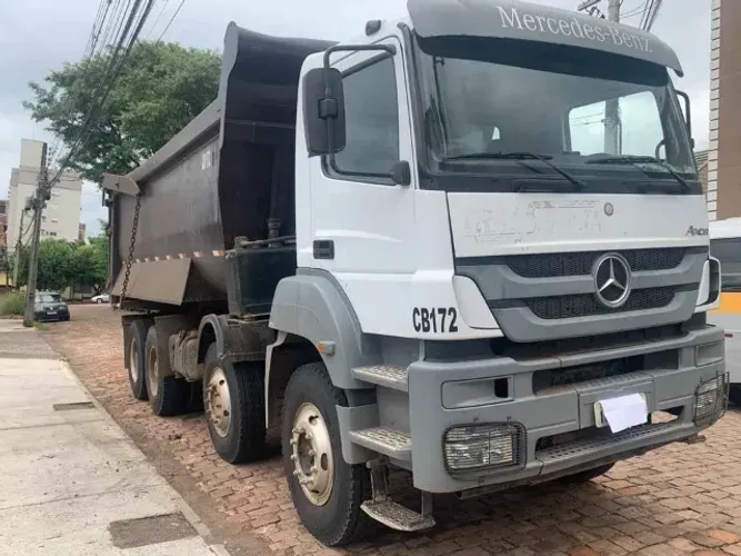 AXOR 3344 2013 8x4 BIDIRECIONAL ( CAÇAMBA)