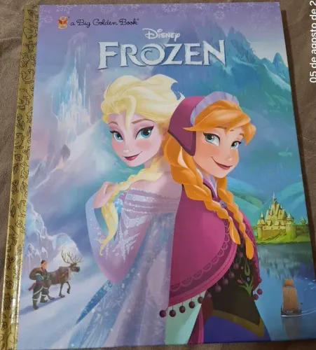 Imperdível!!! Livro Frozen da Big Golden Book em excelente estado