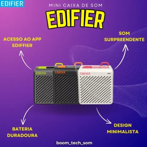 Caixa De Som Mini Edifier Mp85 | Bluetooth | Garantia | Pronta Entrega
