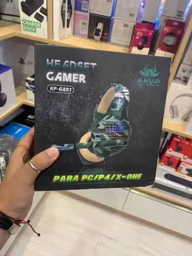 HeadSet Gamer Knup-Ga01 - Produto Novo - Parcelamos Sem Juros