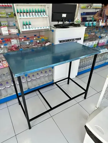 Mesa Inox (fazemos entrega) pronta