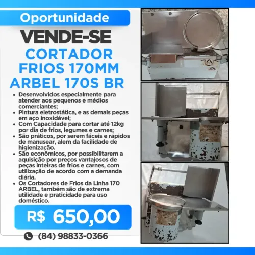 Fatiador/Cortador de Frios