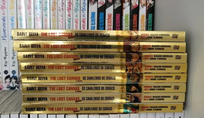 Cavaleiros do Zodíaco The Lost Canvas Gaiden - Saint Seiya LC 1 ao 8 Mangá JBC