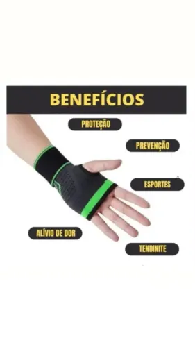 Munhequeira de Suporte para Punho - Proteção e Alívio da Dor