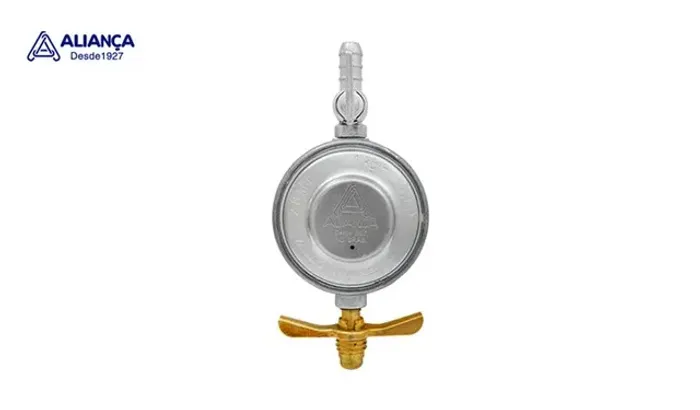 Registro de Gás de Cozinha Para Botijão Aliança 1kg/h 504/01