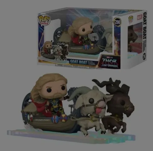 Funko pop Thor e as cabras