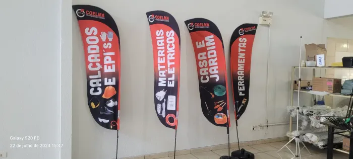 Banner calçada