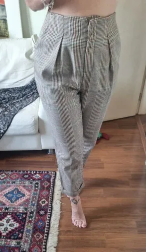 calça cintura alta a.brand, 38