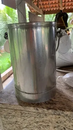 Balde de aço inox 