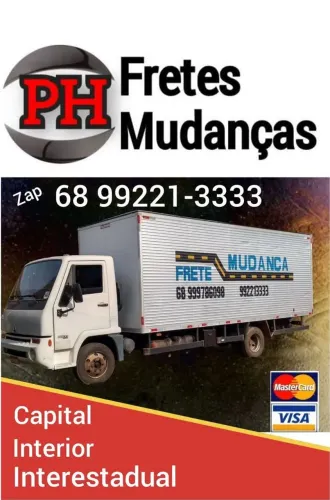 Disponível para fretes em Rio branco