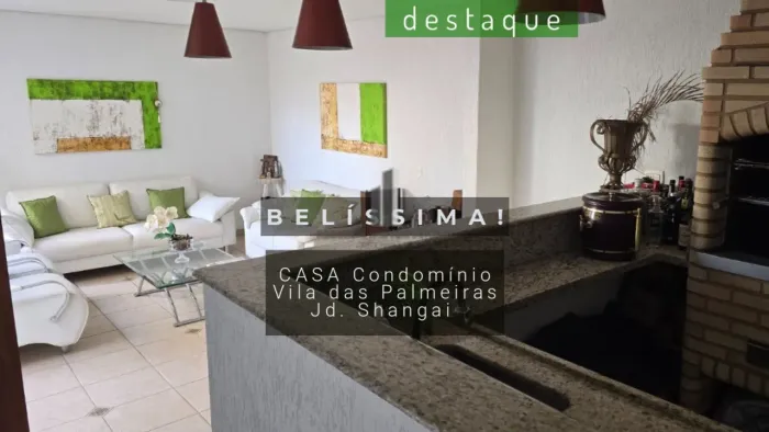 CASA CONDOMÍNIO VILA DAS PALMEIRAS JD SHANGAI JUNDIAI VENDA