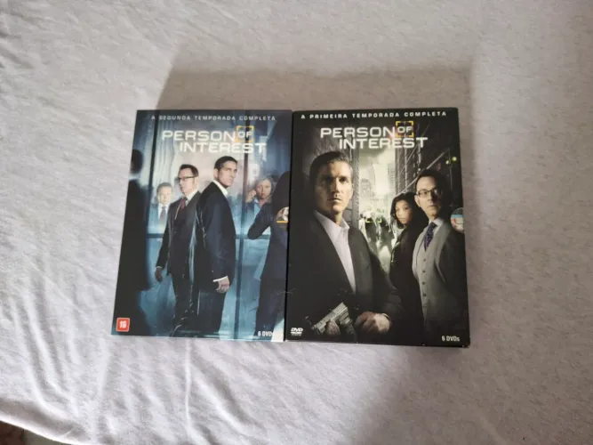 DVDs Originais Série Person Of Interest - 1° e 2° Temporada