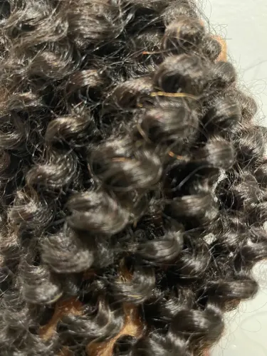 Cabelo Humano Cacheado  65/80cm (tam. Esticado)