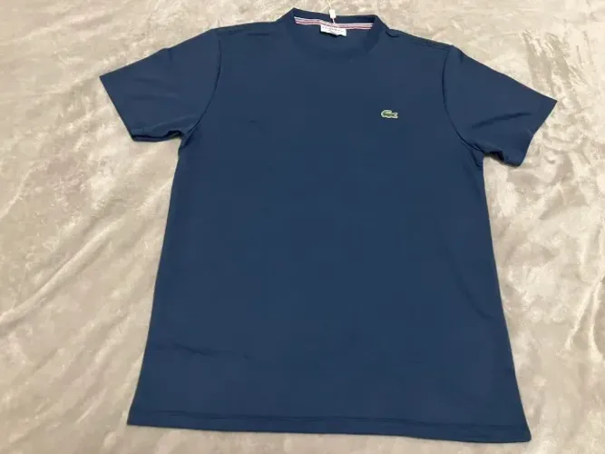 Camisa Lacoste Nova, Malha Peruana, Tamanho M