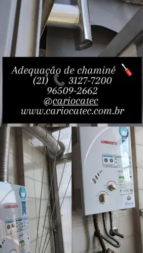Adequação de chaminé