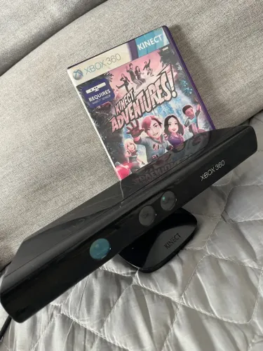 Kit completo kenect com game kinect adventures