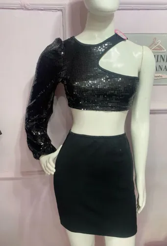 Conjunto paete preto