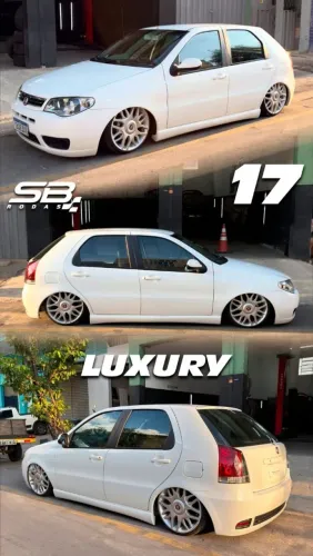 Roda aro 17 Fiat Luxury Prata 4x98 novas