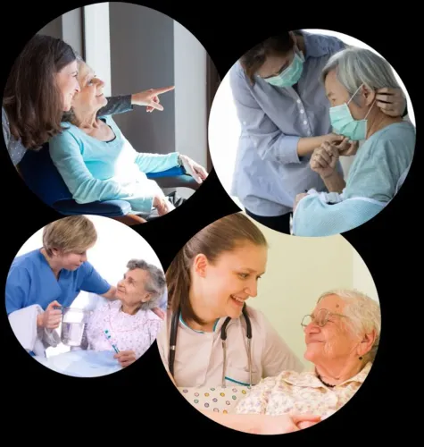 Acompanhante hospitalar e cuidadora de idosos home care 