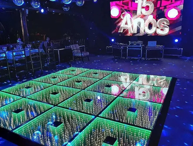 Pista de dança de LED para eventos