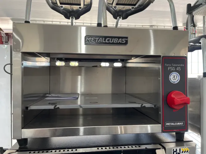MB Forno salamandra gratinador 45cm Metalcubas 