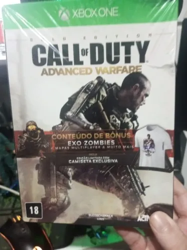 Call of duty Advanced Warfare Gold Edition jogo Xbox one series x game lacrado 
