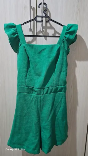 Macaquinho Feminino Verde - Tamanho M