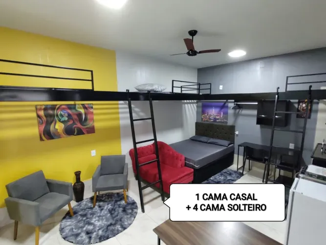 Temos Apartamento Kitnet Mobiliada Diária e Mensal 